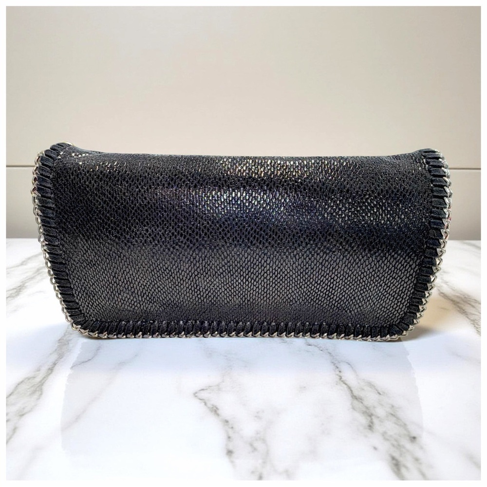 TARNISH Metallic Chain-Trim Clutch - Picture 5 of 12